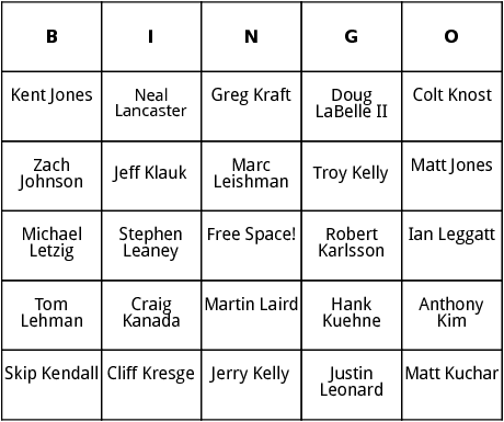 pga tour 6 bingo 