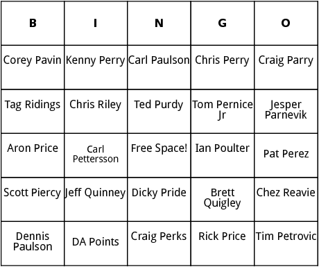 pga tour 9 bingo 