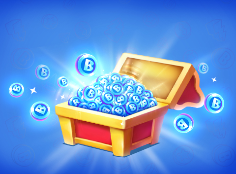 Bingo Blitz credits icon