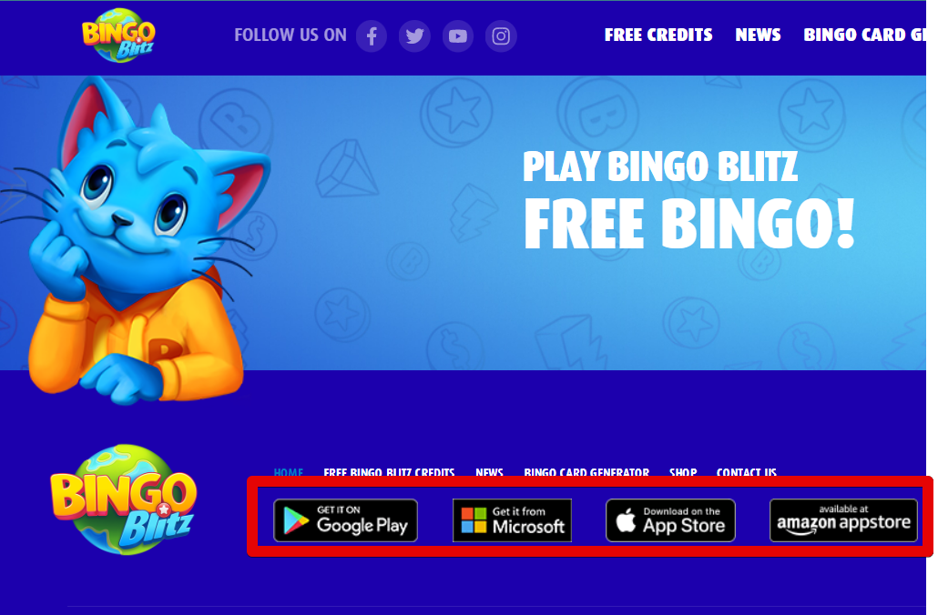 bingo blitz downloadable links