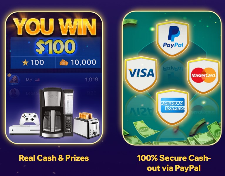 Bingo cash - Real cash prizes